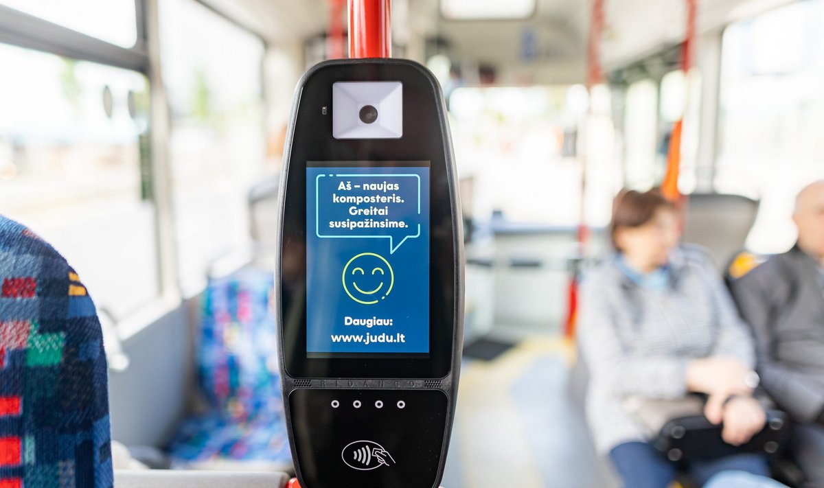 Vilniaus viešajame transporte įjungiama nauja e. bilieto sistema