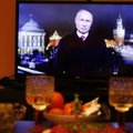 Rusijos Pirmasis kanalas paslėpė „nepatinka“ skaičių po naujametiniu Putino sveikinimu