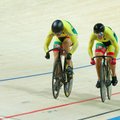 Lietuvos dviratininkai Minske pasipuošė sidabro medaliais