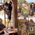 Asta Valentaitė dalijasi atostogų Afrikoje kadrais: pusryčiai su žirafomis ir įspūdingi Kenijos vaizdai