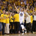 NBA sezono favoritai „Warriors“ krepšininkai – Vakarų konferencijos finale