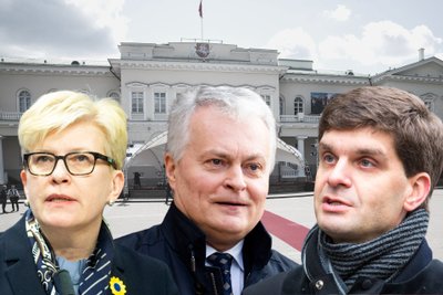 Ingrida Šimonytė, Gitanas Nausėda, Ignas Vėgėlė. 