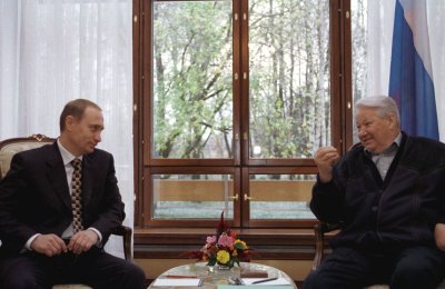 Vladimiras Putinas, Borisas Jelcinas