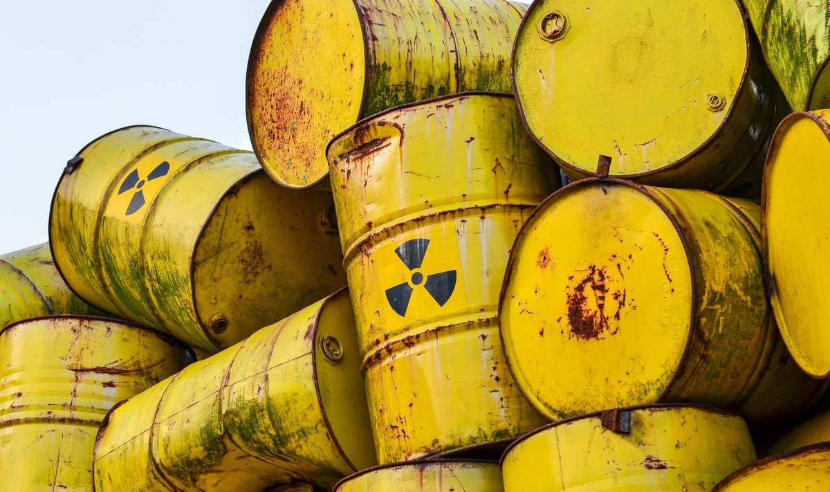 Radioaktyvios atliekos kelia grėsmę