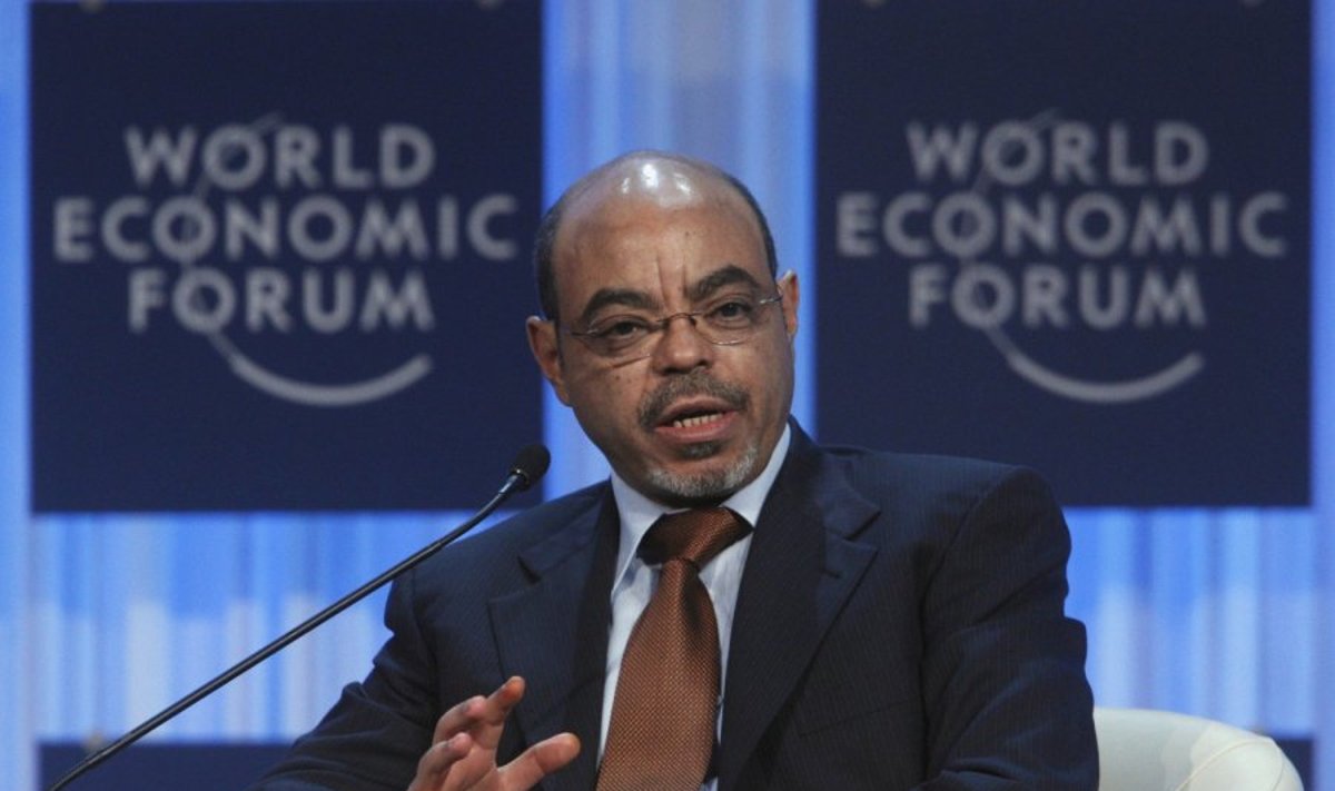Mirė Etiopijos premjeras Melesas Zenawi