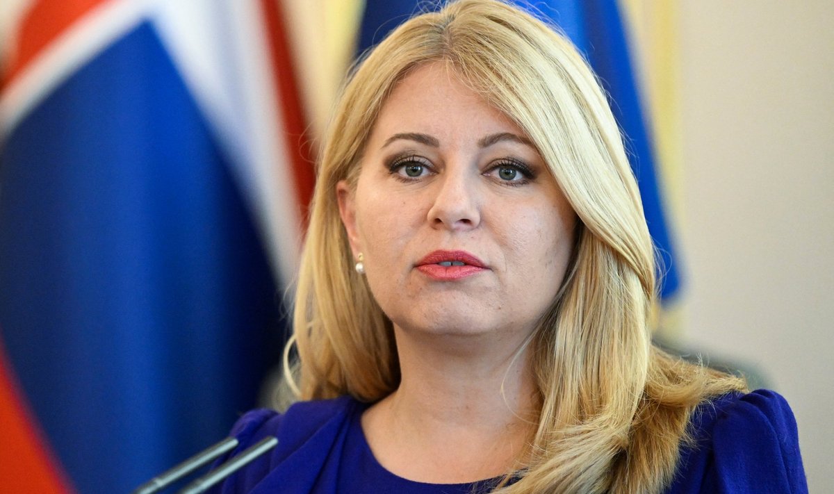 Slovakijos prezidentė Zuzana Čaputova 