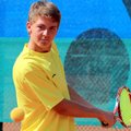 Lietuvos 18-mečių teniso čempionai - M. Bugailiškis ir E. Kravtaitė