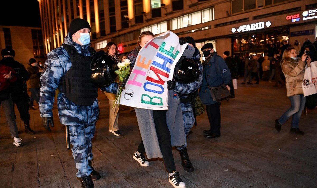 Protestai Maskvoje