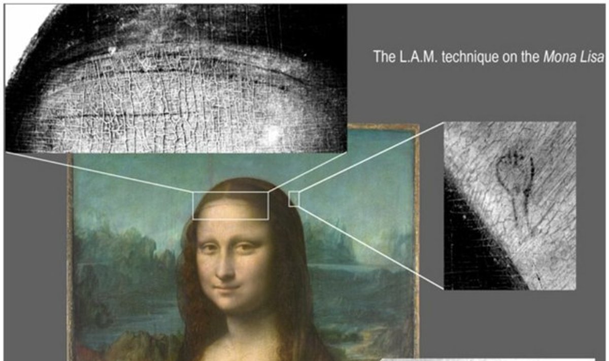 „Mona Lisa“ slėpė neregėtus da Vinči štrichus