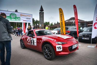 Palangoje duotas startas "Viada Press Rally 2019"