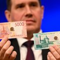 Po skundo Rusija išėmė iš apyvartos naujus rublių banknotus