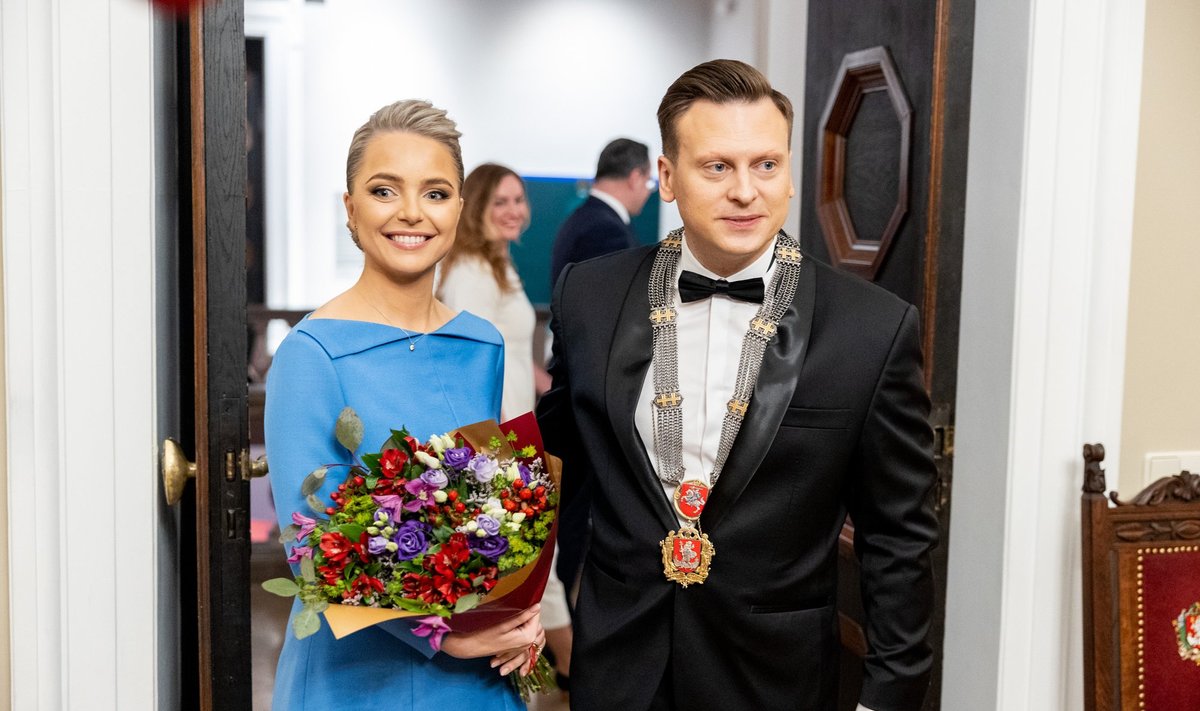 Išrinktojo Vilniaus miesto savivaldybės mero Valdo Benkunsko inauguracija ir regalijų įteikimo ceremonija
