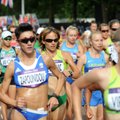 Olimpiados moterų 20 km sportinio ėjimo rungtyje K.Saltanovič finišavo 21-a