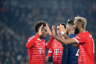 Kingsley Coman (kairėje)