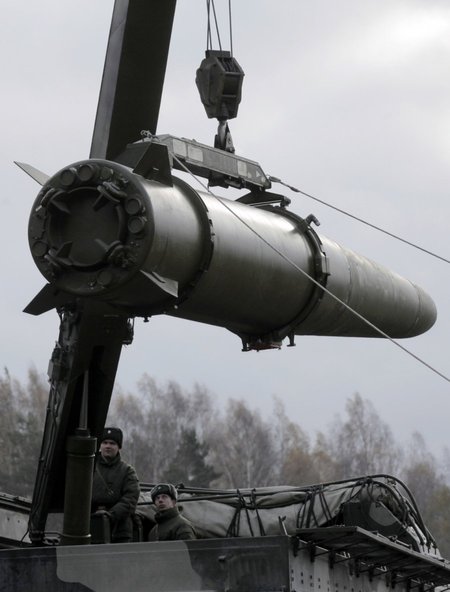 Rusijos raketos "Iskander"