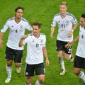 Vokietija eliminavo antifutbolą propagavusią Graikiją ir iškopė į pusfinalį
