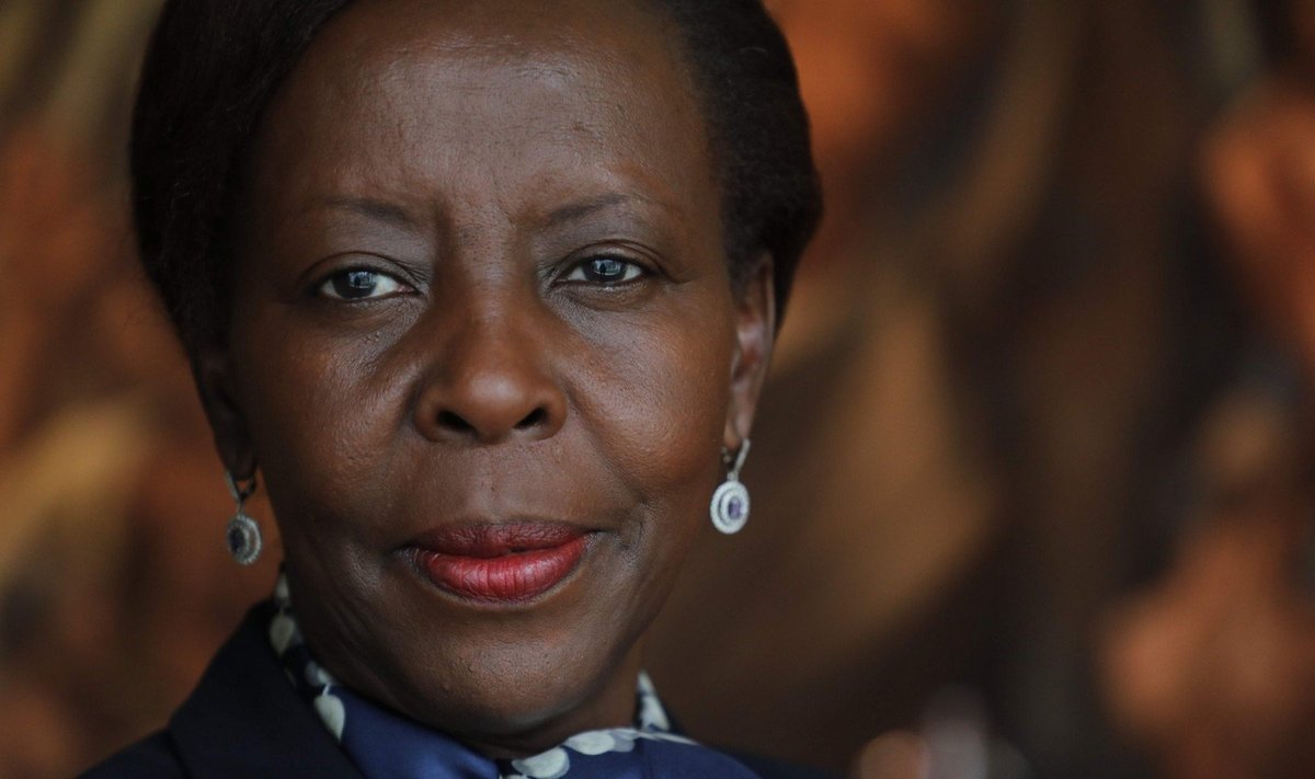 Ruandos užsienio reikalų ministrė Louise Mushikiwabo