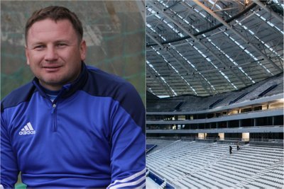 Nerijus Barasa, naujasis Samaros futbolo stadionas