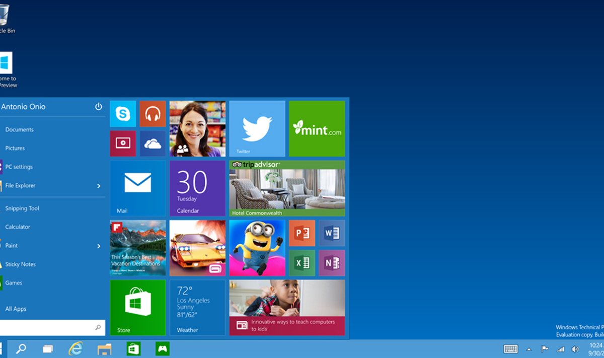 "Windows 10" "Start" meniu