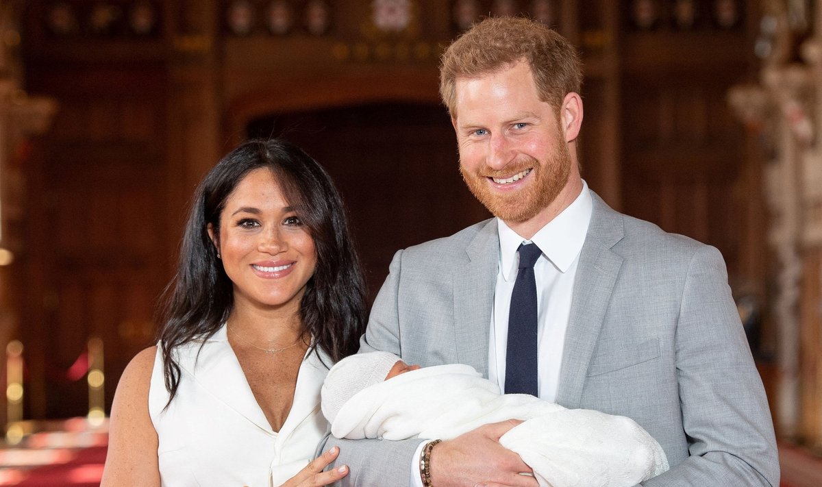 Princas Harry ir Meghan Markle su dukra