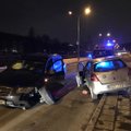 В Вильнюсе произошло ДТП с участием нетрезвого водителя