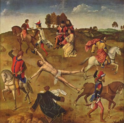 Šv. Ipolito kankinio mirtis / Dieric Bouts (apie 1465-1475 m.)