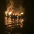JAV užsidegusio nardytojų laivo aukos tikriausiai mirė ne nuo liepsnų, o nuo dūmų