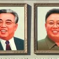 Šiaurės Korėja savo lyderio Naujųjų metų kalbos proga surengė masinį mitingą