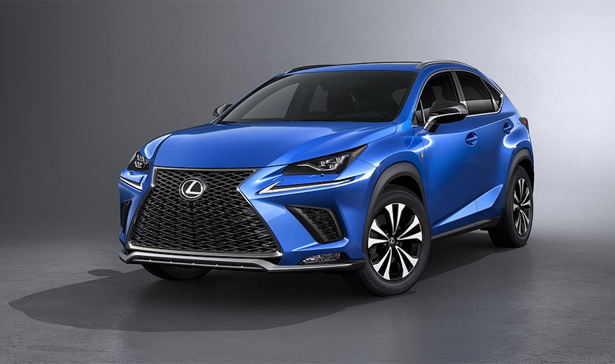 Modernizuotas "Lexus NX"