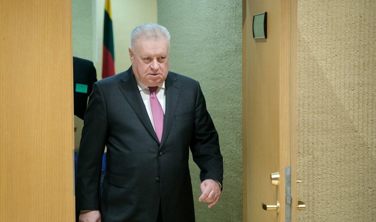 Russian ambassador to Lithuania Alexander Udaltsov