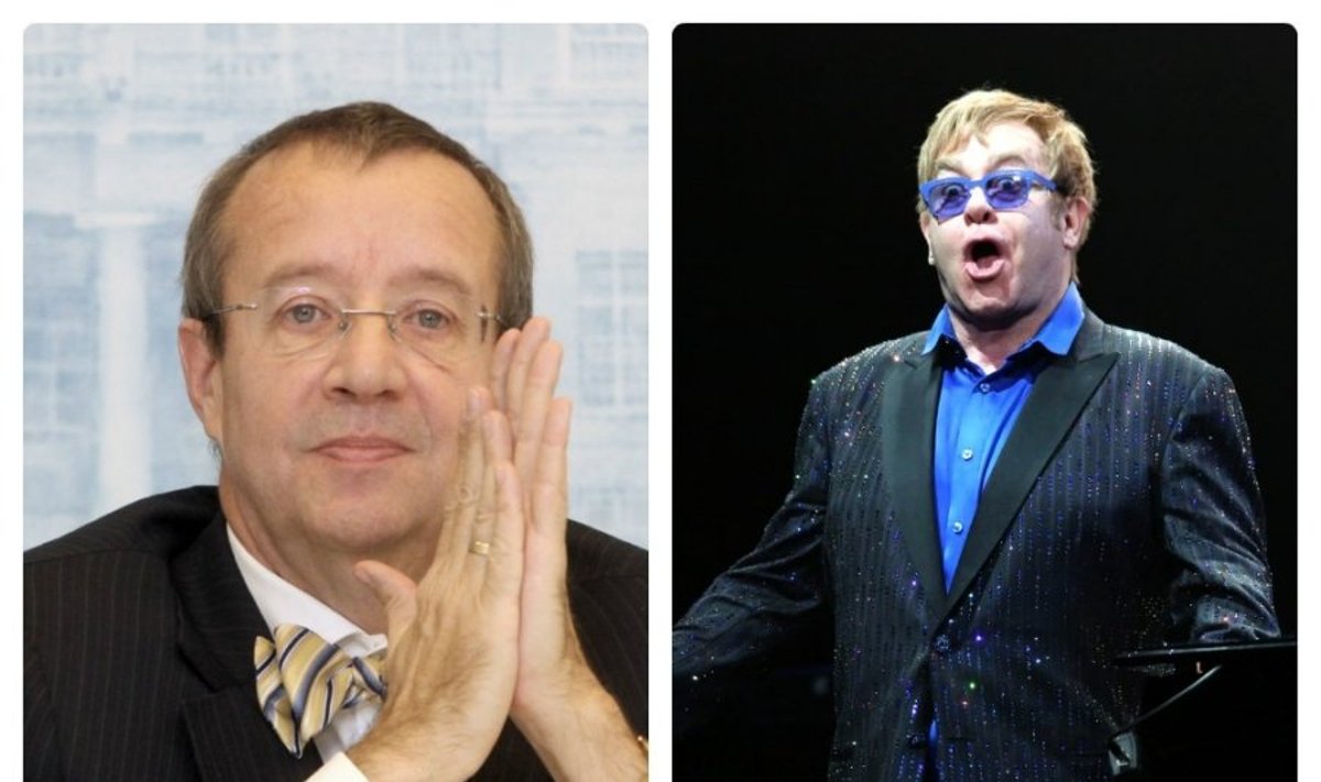 Toomas Hendrikas Ilvesas ir Eltonas Johnas