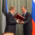 Эстония и Россия подписали договор о границе, Лаврова ожидают с визитом