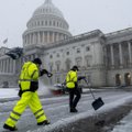 Vašingtoną užgriuvo smarki sniego audra