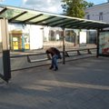 Vaizdeliai prie Vilniaus autobusų stoties gąsdina tautiečius ir užsieniečius