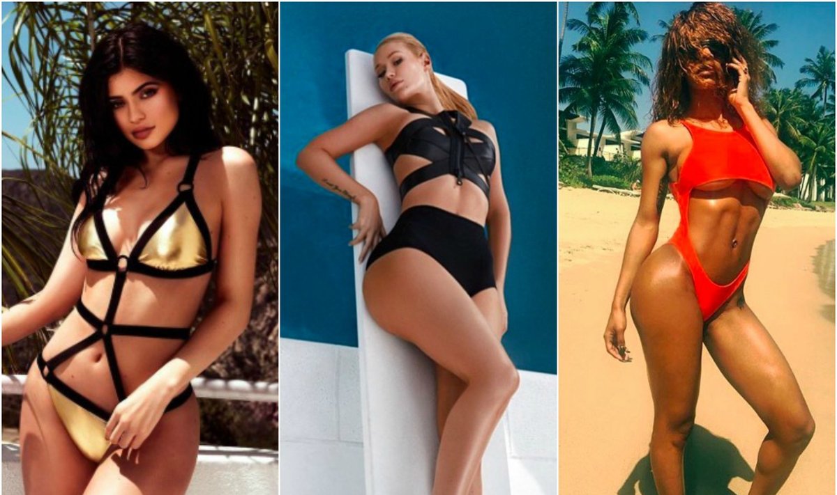 Kylie Jenner, Iggy Azalea ir Draya Michele