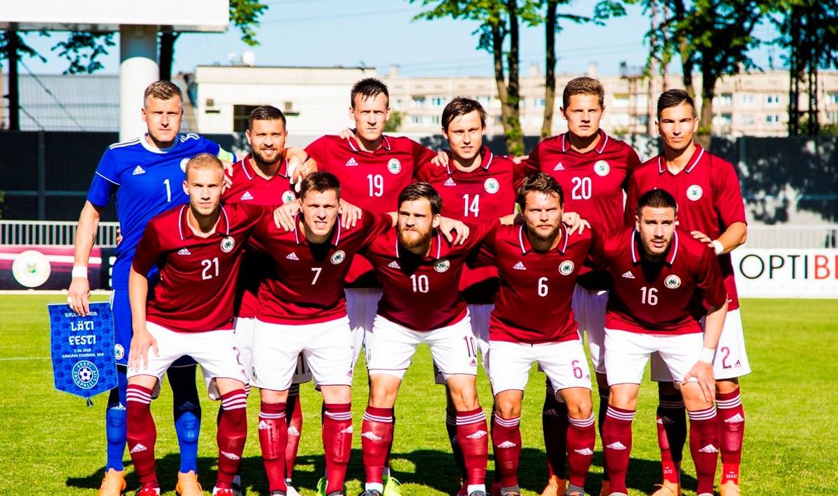 Latvijos nacionalinė futbolo rinktinė