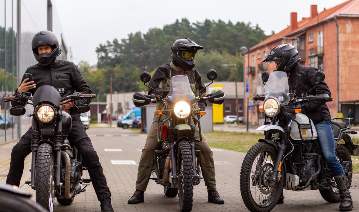 One Ride pasivažinėjimas motociklais/ Tomo Krisiulevičiaus nuotr.