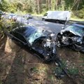 Baisi „Honda“ ir „Audi“ kaktomuša Vilniuje: du žmonės žuvo, dar 6 sužeisti