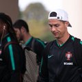 Роналду и португальская сборная прибыли в Вильнюс