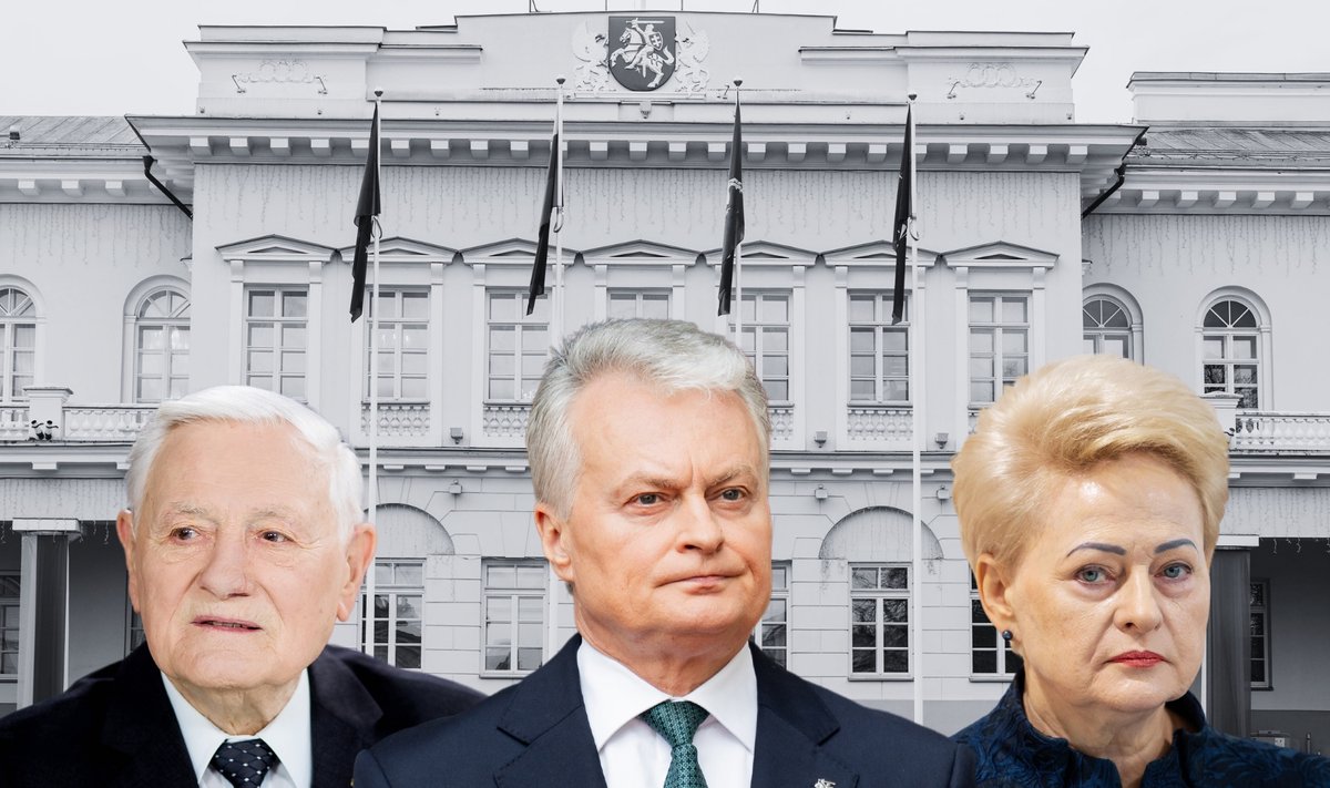Antrosios kadencijos siekę Lietuvos prezidentai.