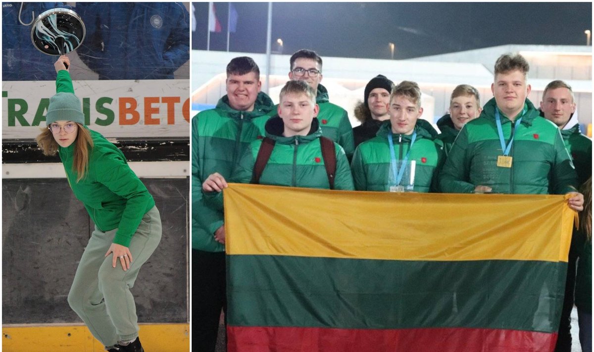 Lietuviai dalyvavo Europos jaunimo bavariško akmenslydžio čempionate
