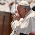 Popiežius paragino nutraukti smurtą Ukrainoje