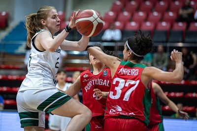 Europos merginų (iki 18 metų) krepšinio čempionatas: Lietuva - Portugalija