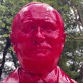 Raudonspalvis menas: Niujorko Centriniame parke – tanku besivažinėjantis Putinas
