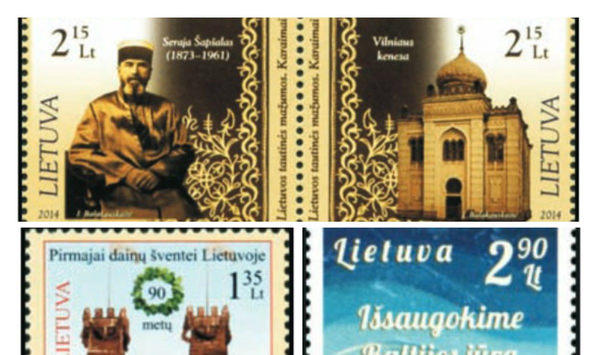 Lietuviški pašto ženklai