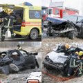 Po patrulio šūvio į vogtą BMW – kraupi avarija: policijai – skaudus smūgis