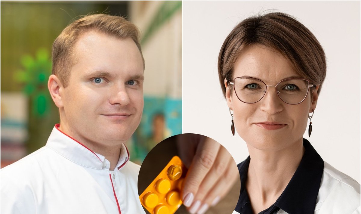 Ignas Popa ir Jurga Dūdienė papasakojo apie pagrindines vaistų nuo skausmo vartojimo klaidas.