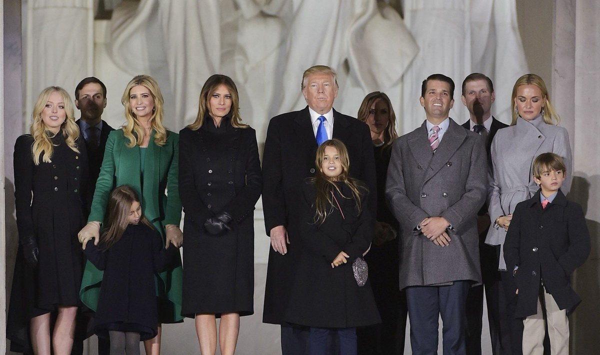 Donaldo Trumpo šeima Vašingtone