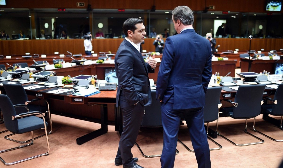 Alexis Tsipras, Davidas Cameronas