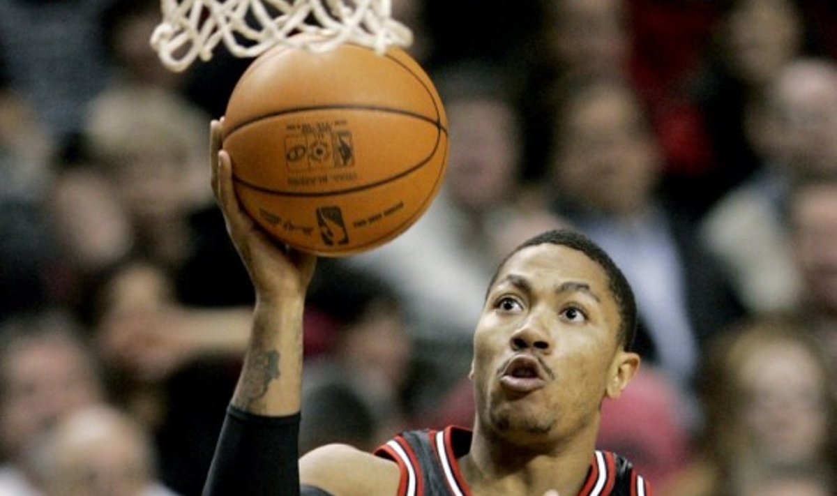 Derrickas Rose'as (Čikagos "Bulls") 